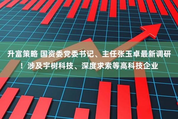升富策略 国资委党委书记、主任张玉卓最新调研！涉及宇树科技、深度求索等高科技企业